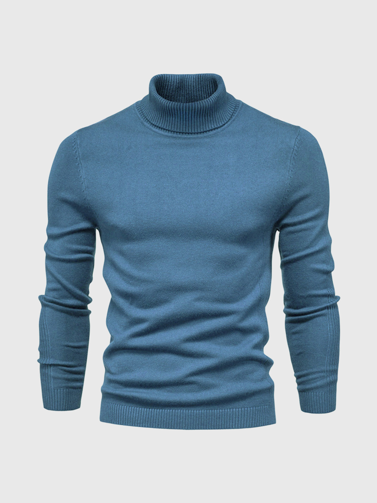 Men's Washable Turtleneck Sweater