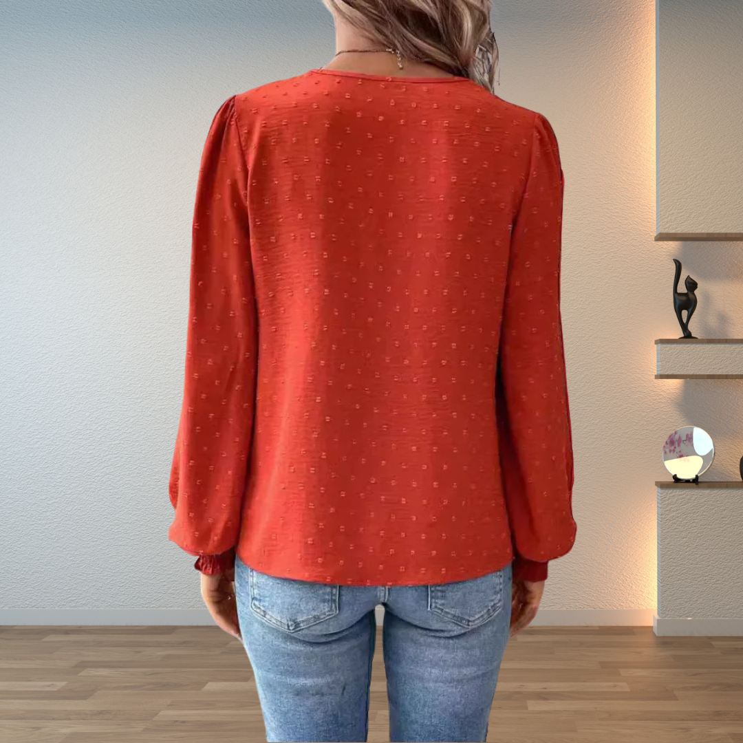 Chelsea | Elegant Lace Detail Blouse
