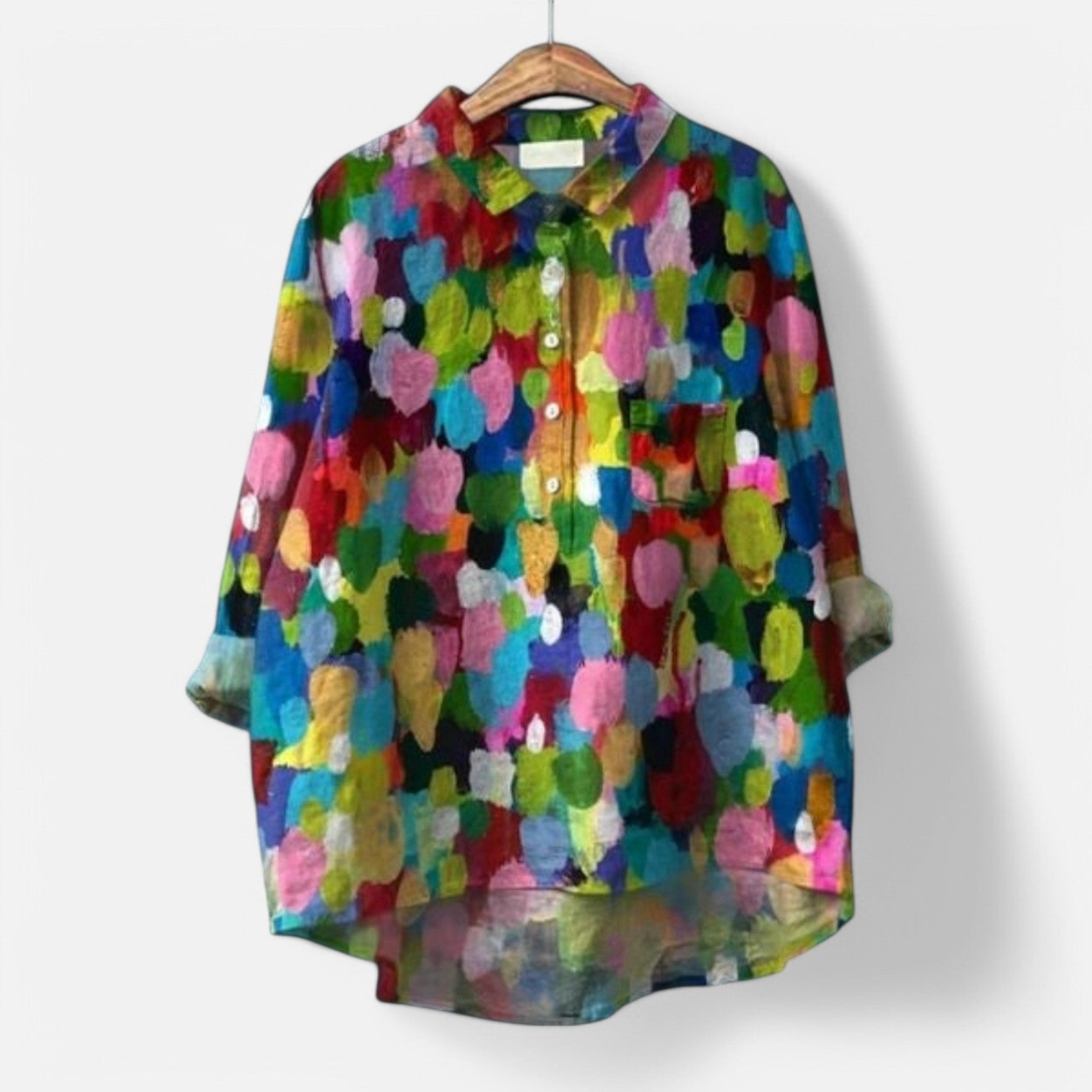 Lily | Elegant Floral Loose Fit Blouse