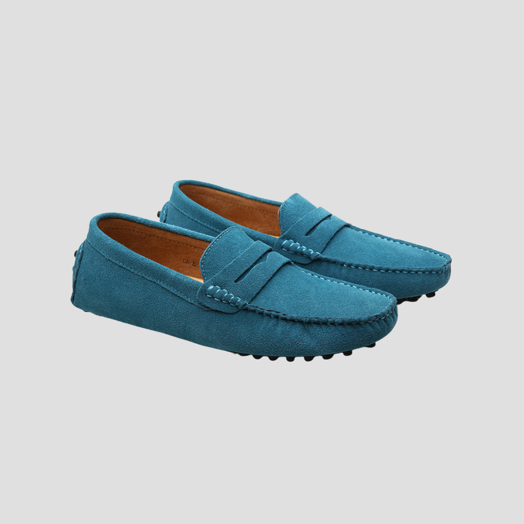 Ethan | Men's Cowhide Driving Loafers