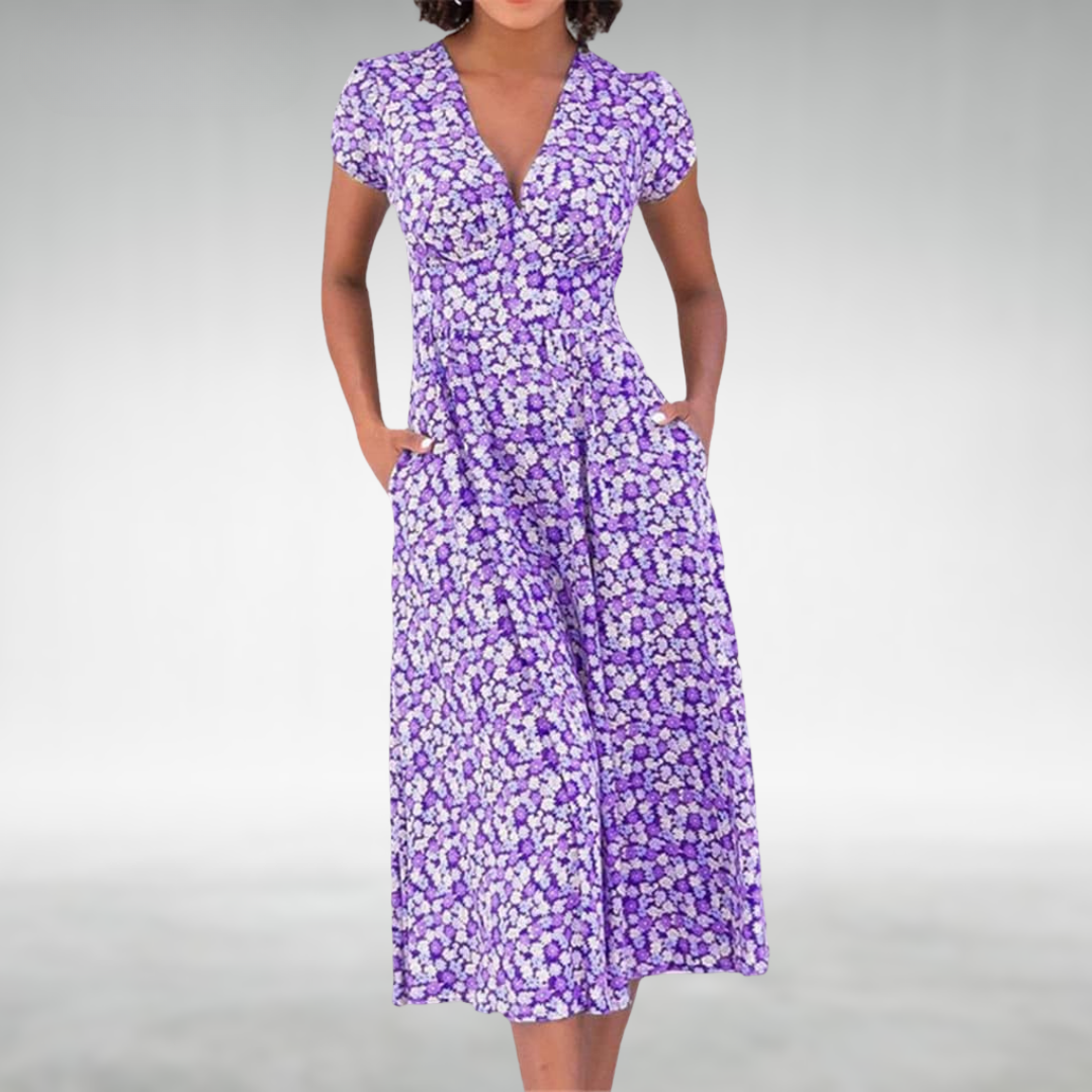 Olivia | Elegant Summer Dress for Versatile Styling