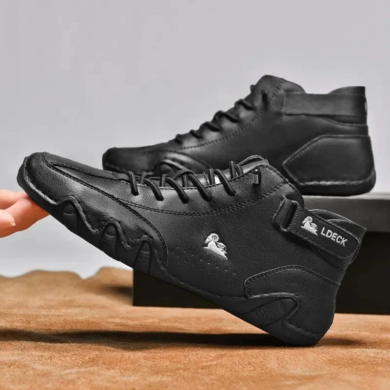 Darwin - Orthopedic Leather Men's Sneakers