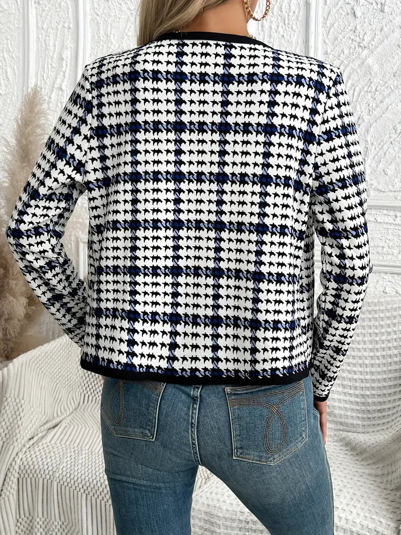 Isla | Printed Open Front Jacket