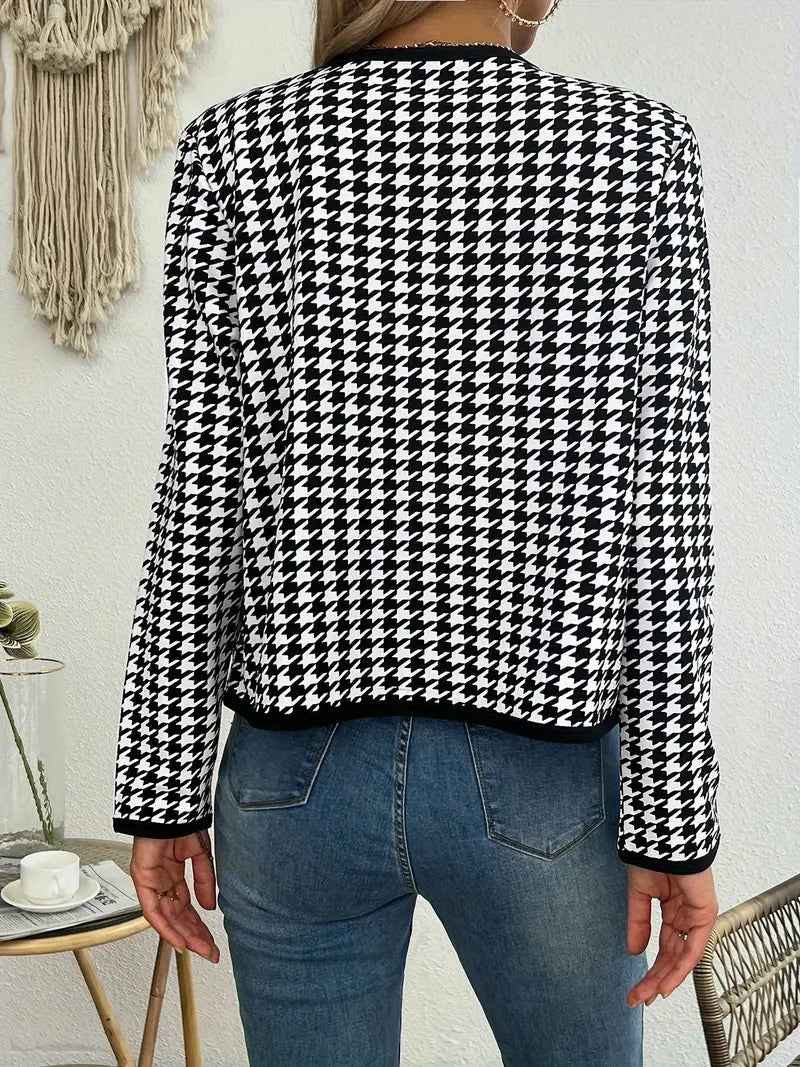 Isla | Printed Open Front Jacket