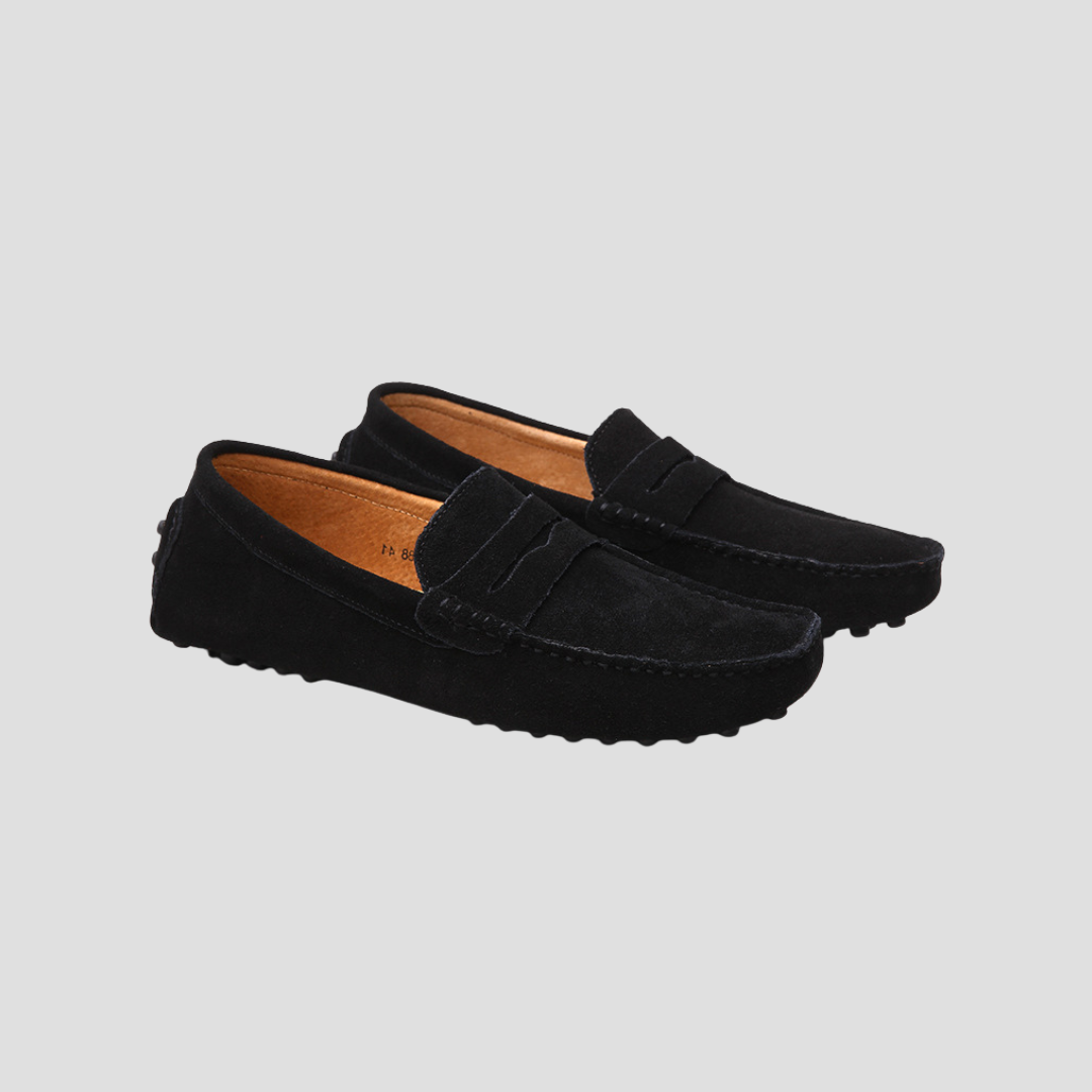 Ethan | Men's Cowhide Driving Loafers