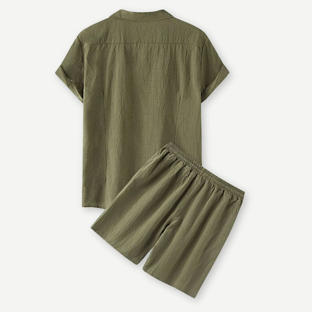 Mason | Men's Linen 2 Piece Set Outfit