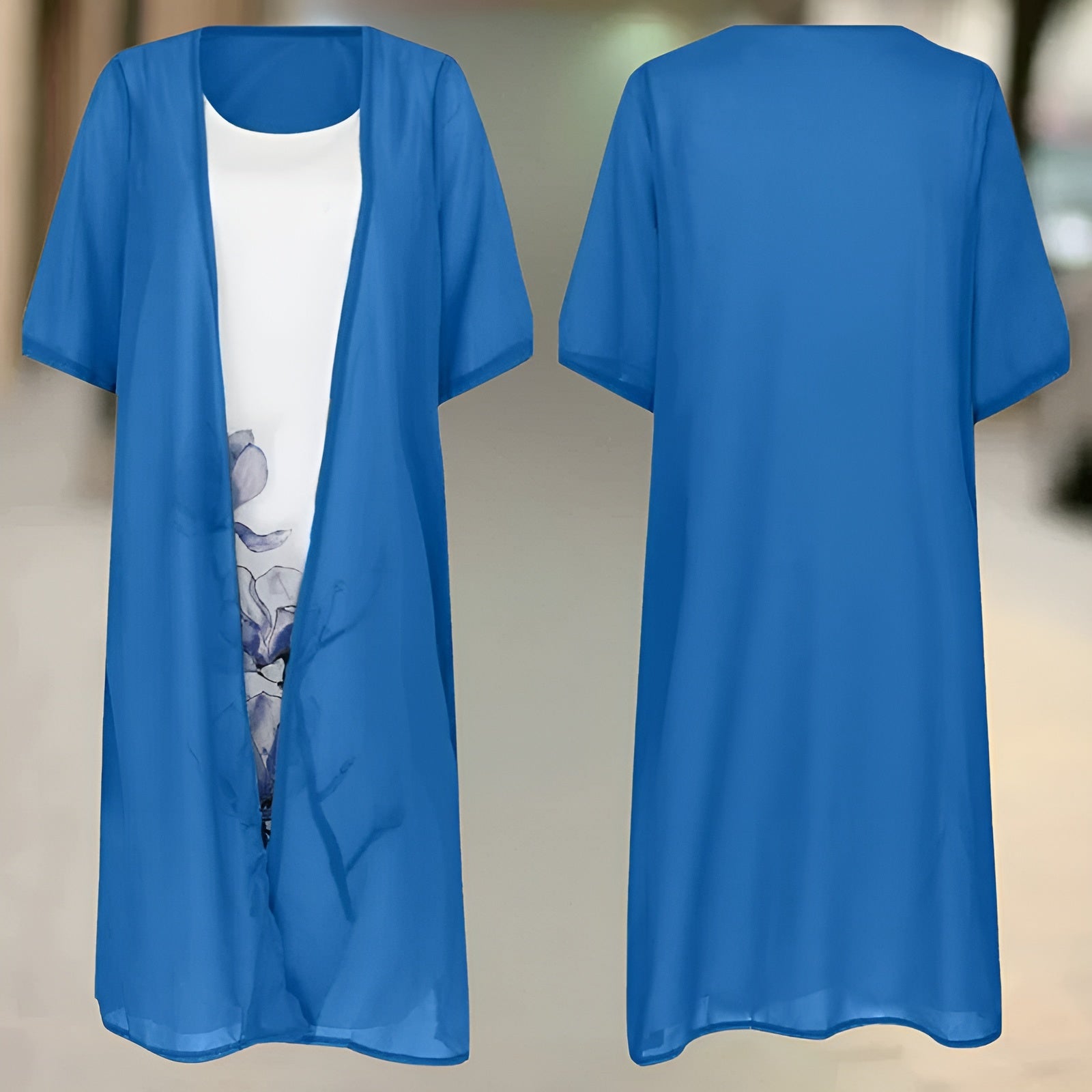 Dress with Free Cardigan
