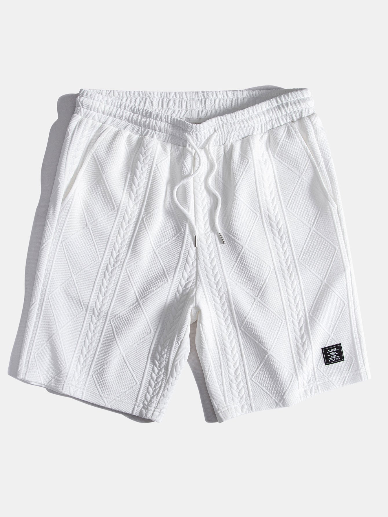 Harrison | Men's Geometric 2 Piece T-Shirt & Shorts Set