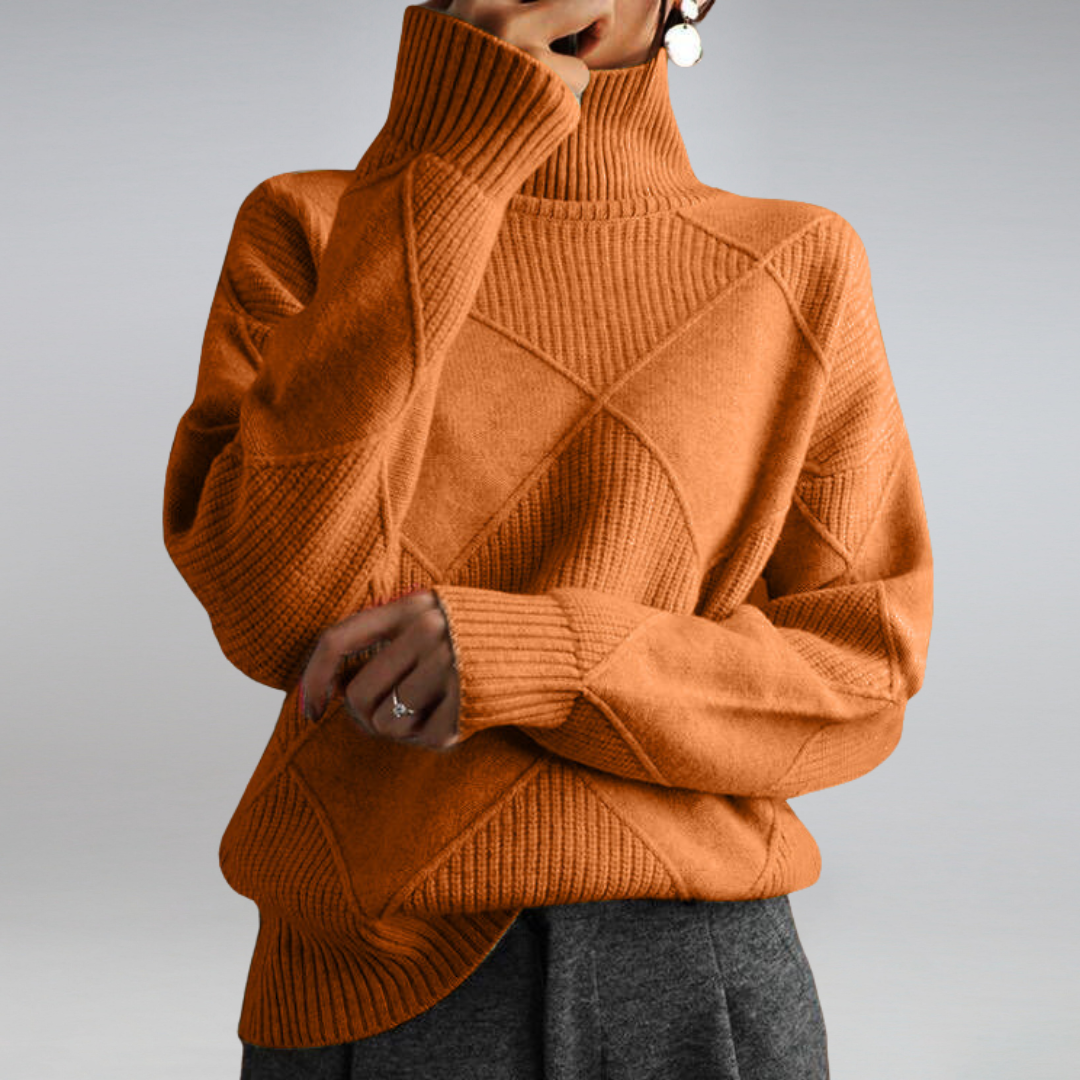 Ruby | Cashmere Blend Turtleneck Sweater