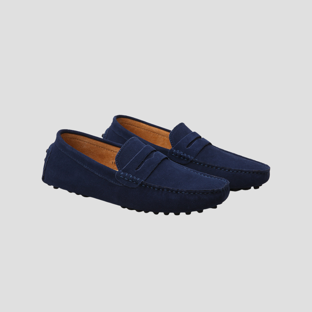 Ethan | Men's Cowhide Driving Loafers
