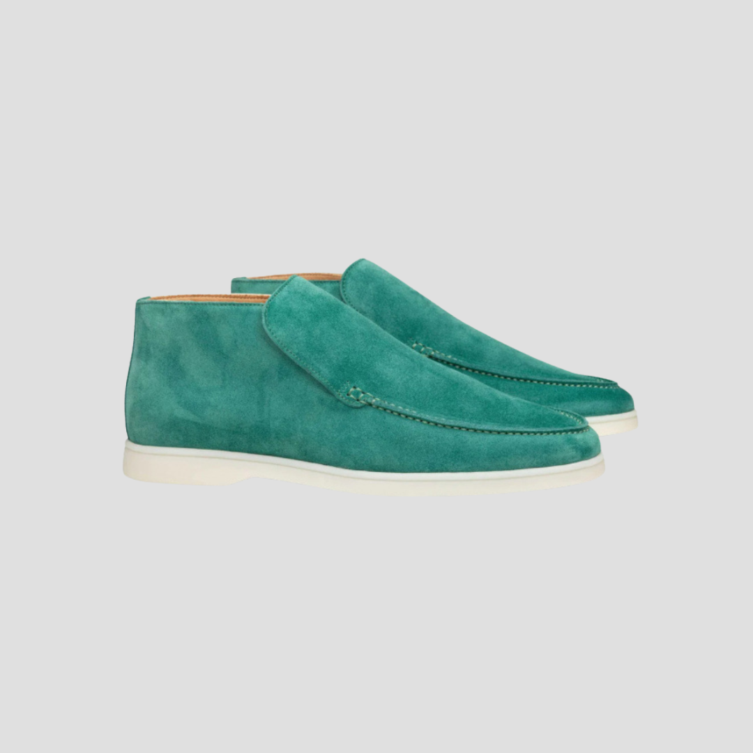 Mason | Men's Suede Ankle Loafers