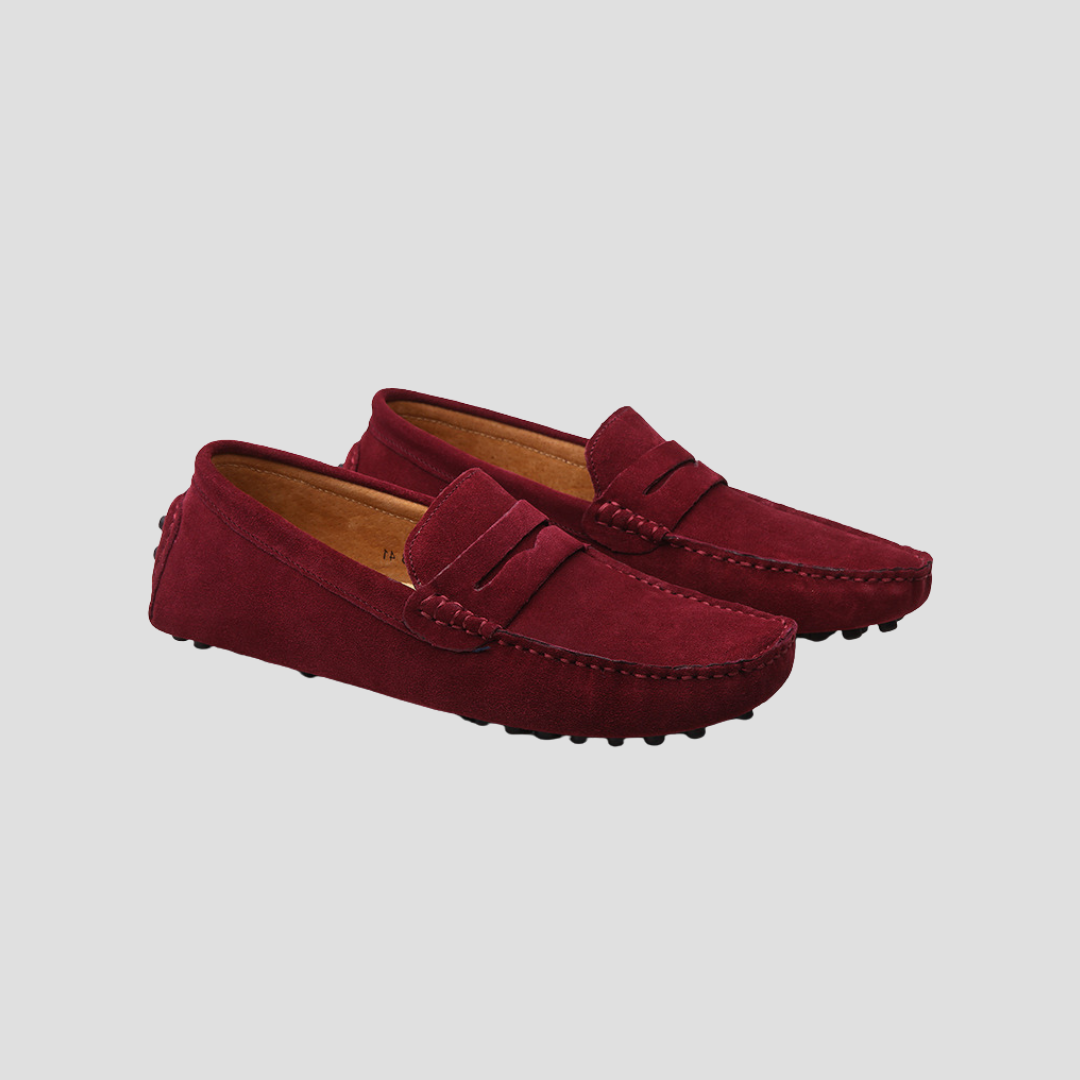 Ethan | Men's Cowhide Driving Loafers