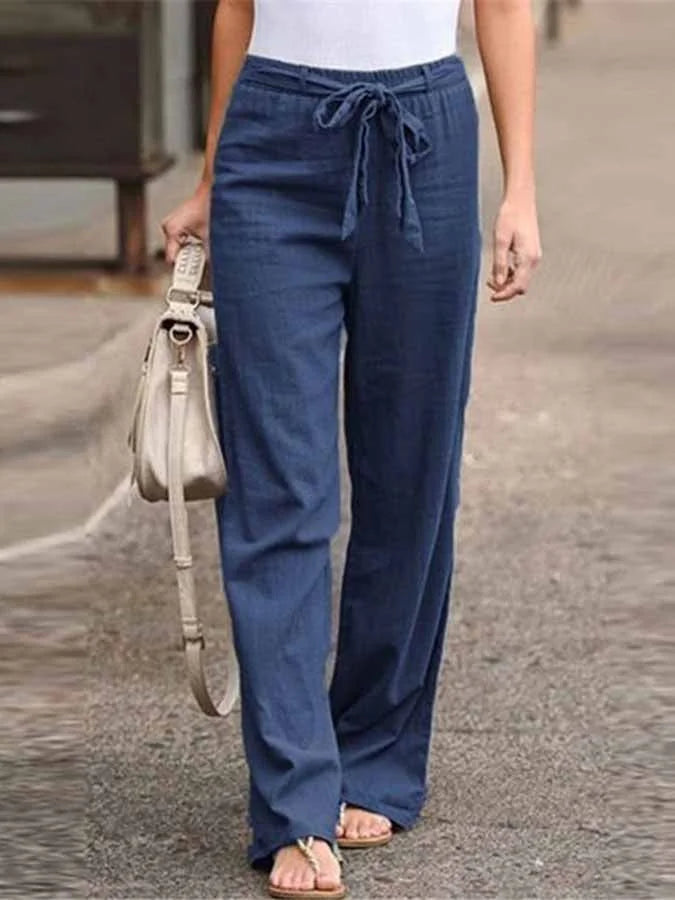 Zara | Casual Linen Pants for Women