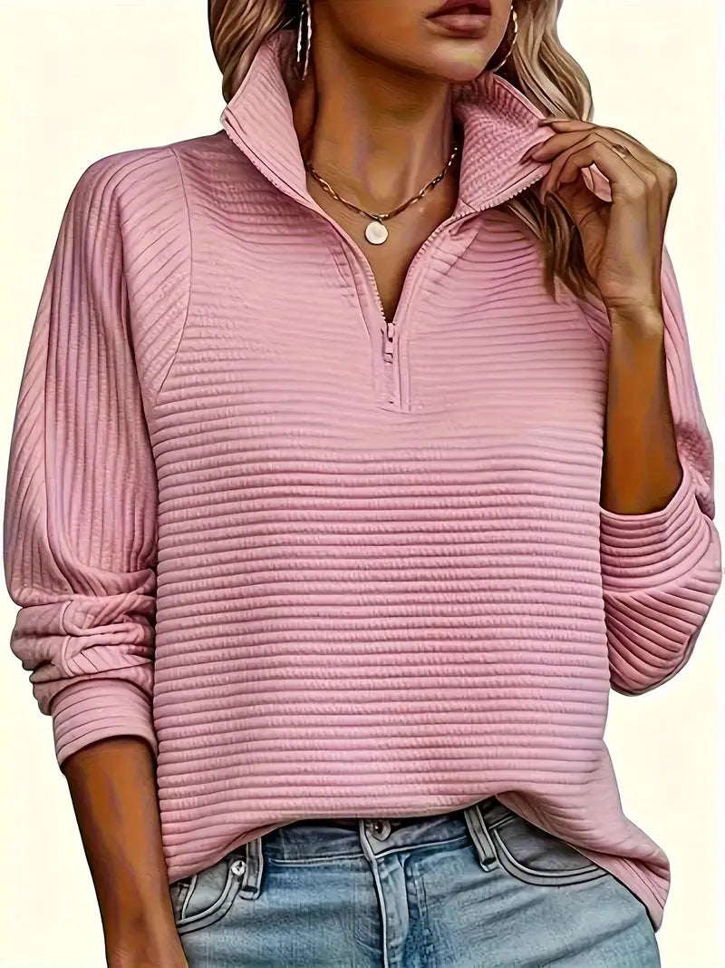 Autumn Zipper Warm Sweater