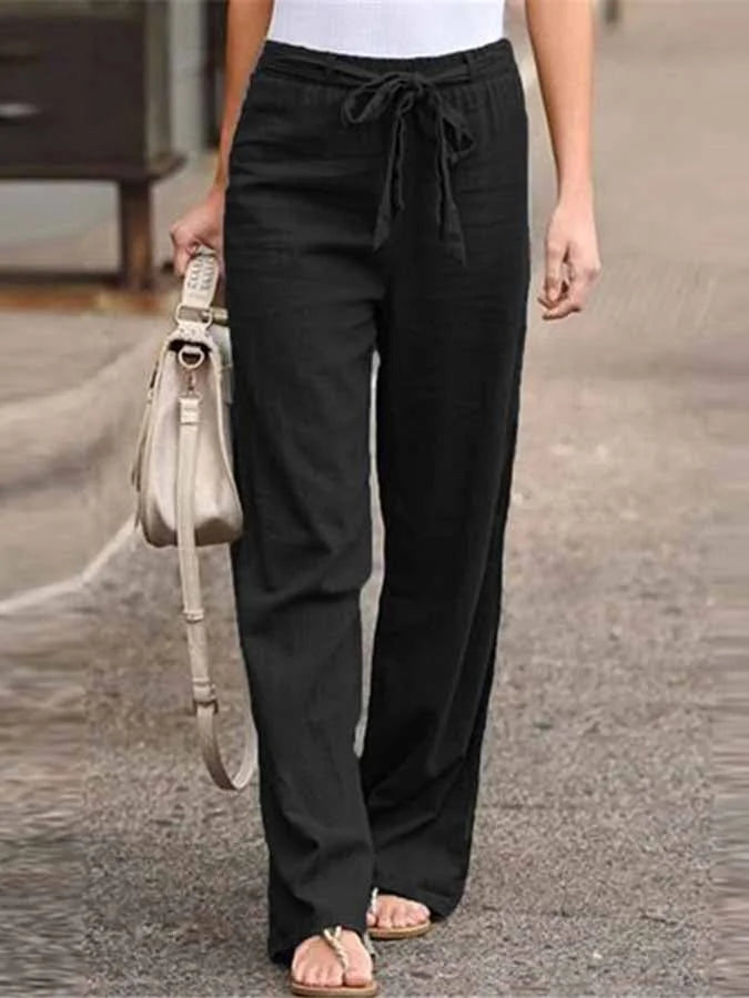 Zara | Casual Linen Pants for Women