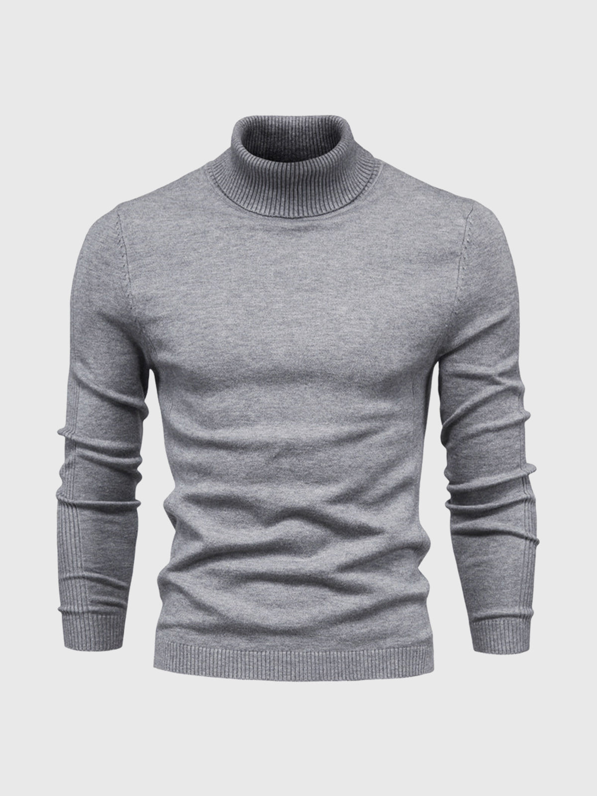 Men's Washable Turtleneck Sweater