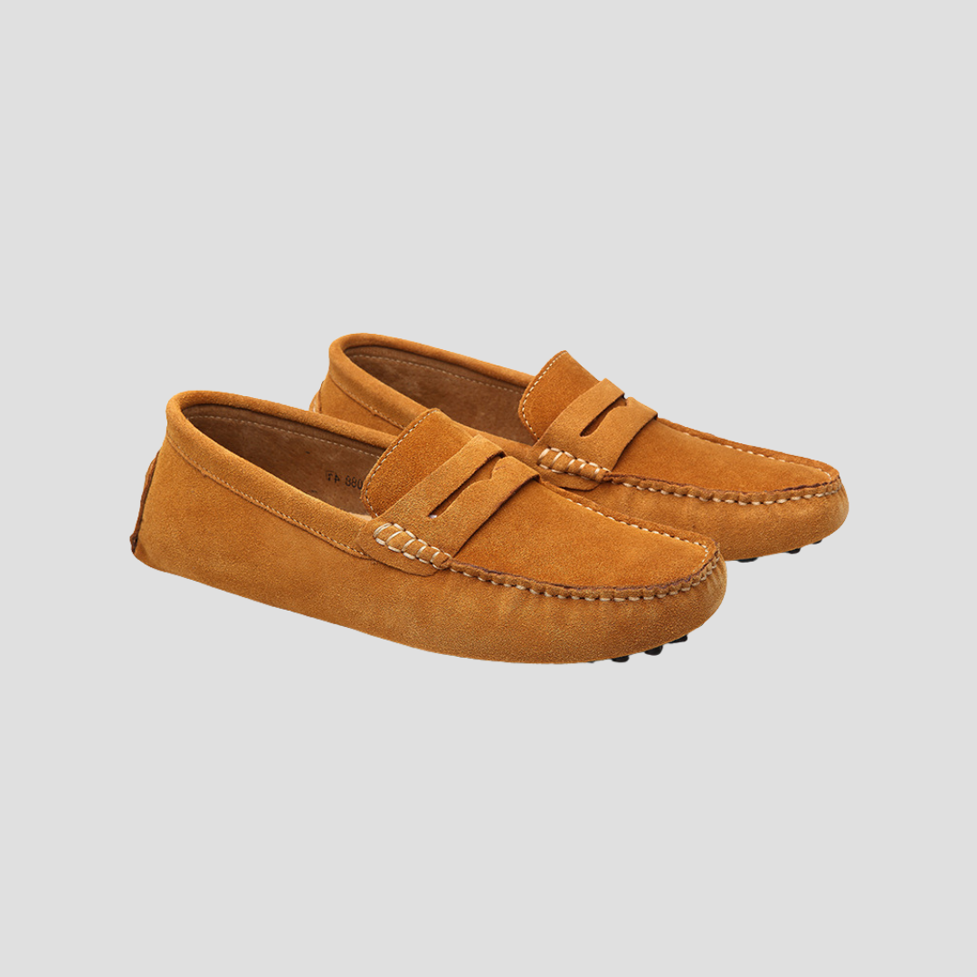Ethan | Men's Cowhide Driving Loafers