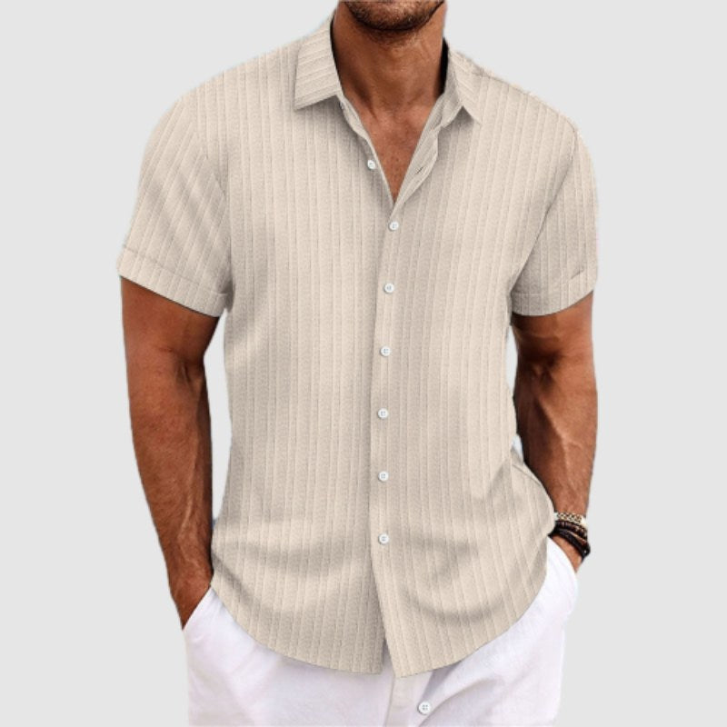 Finn | Men's Loose Fit Short Sleeve Shirt