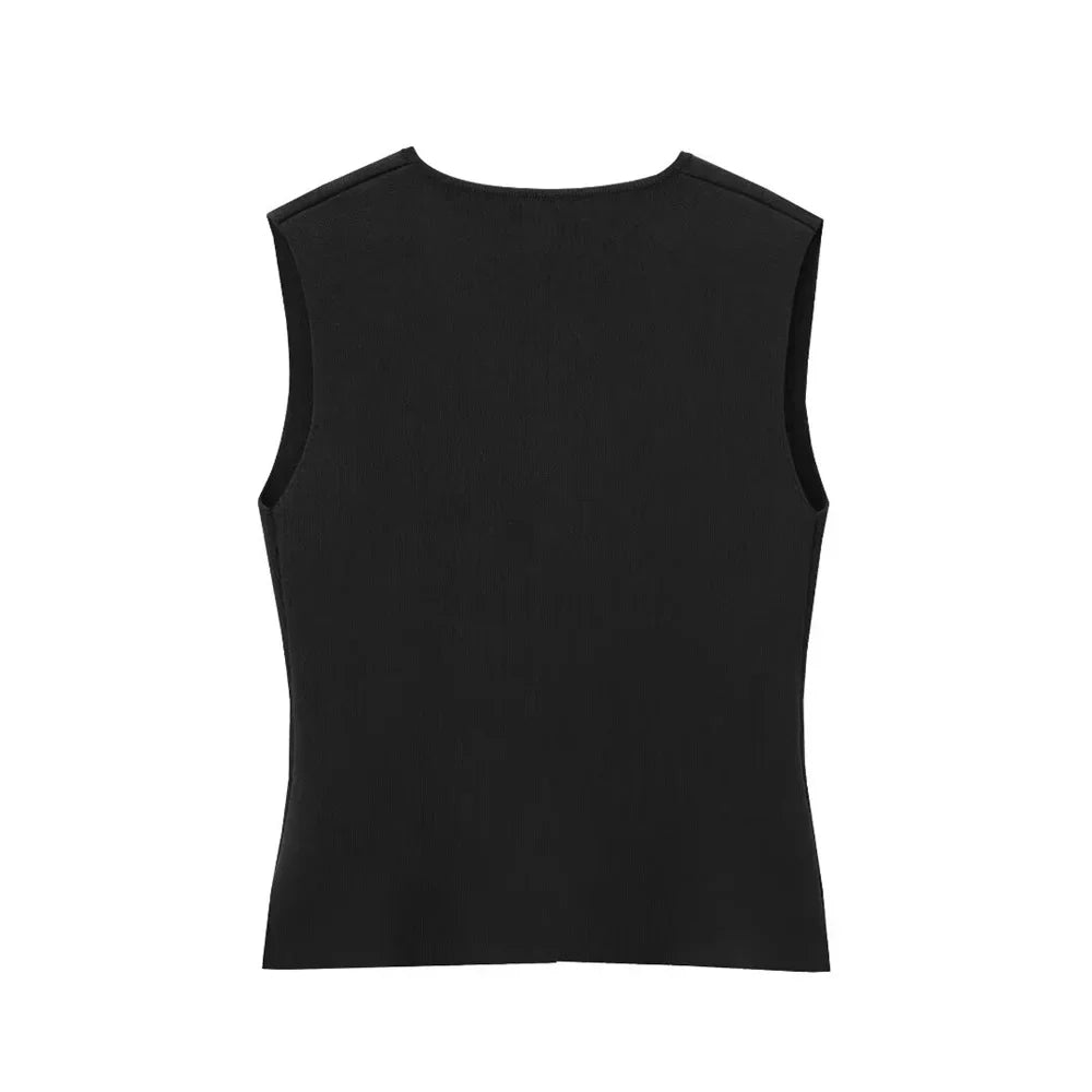 Zara | Sleeveless Vest Top for Women