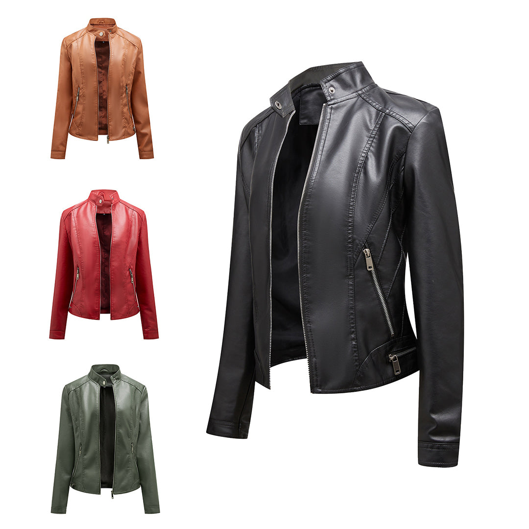 Stylish Genuine Leather Jacket β Timeless Design