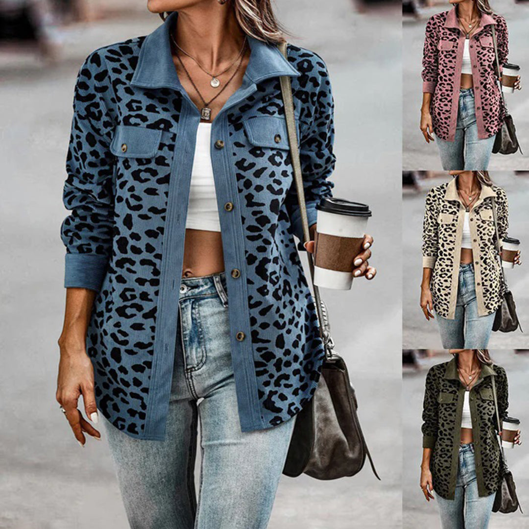 Bailee | Leopard Print Women’s Jacket