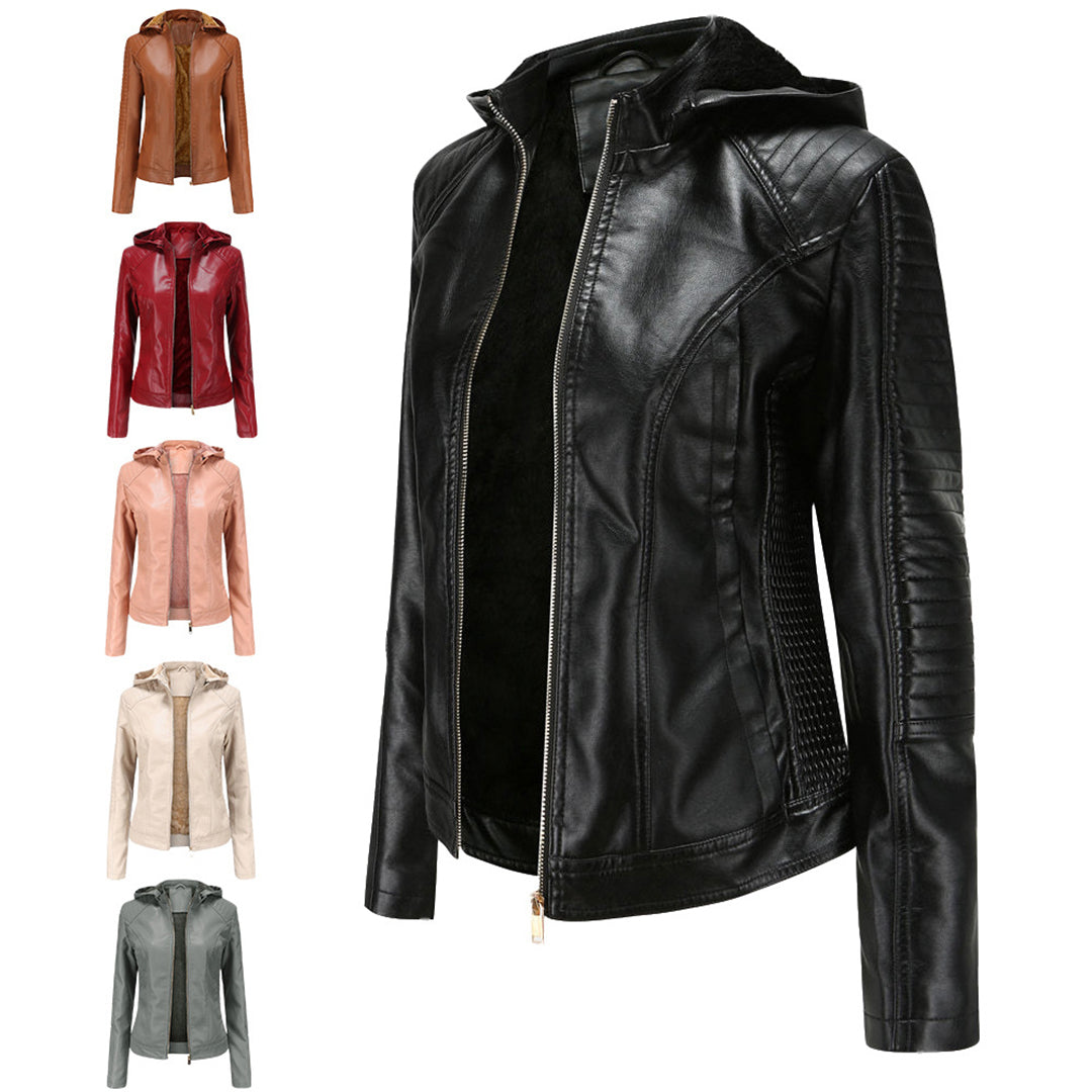 Versatile Stylish Leather Jacket – Timeless Elegance
