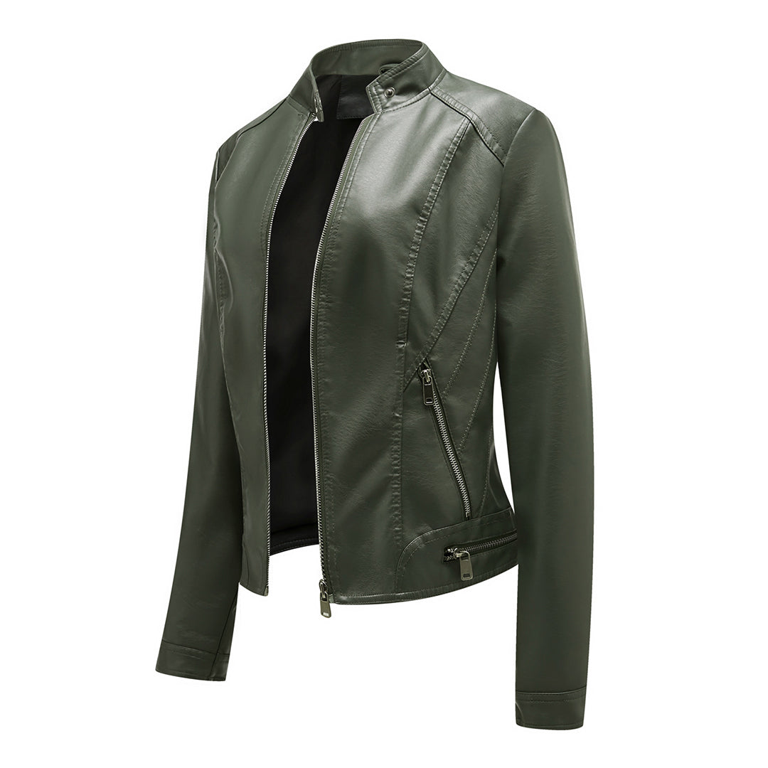 Stylish Genuine Leather Jacket β Timeless Design