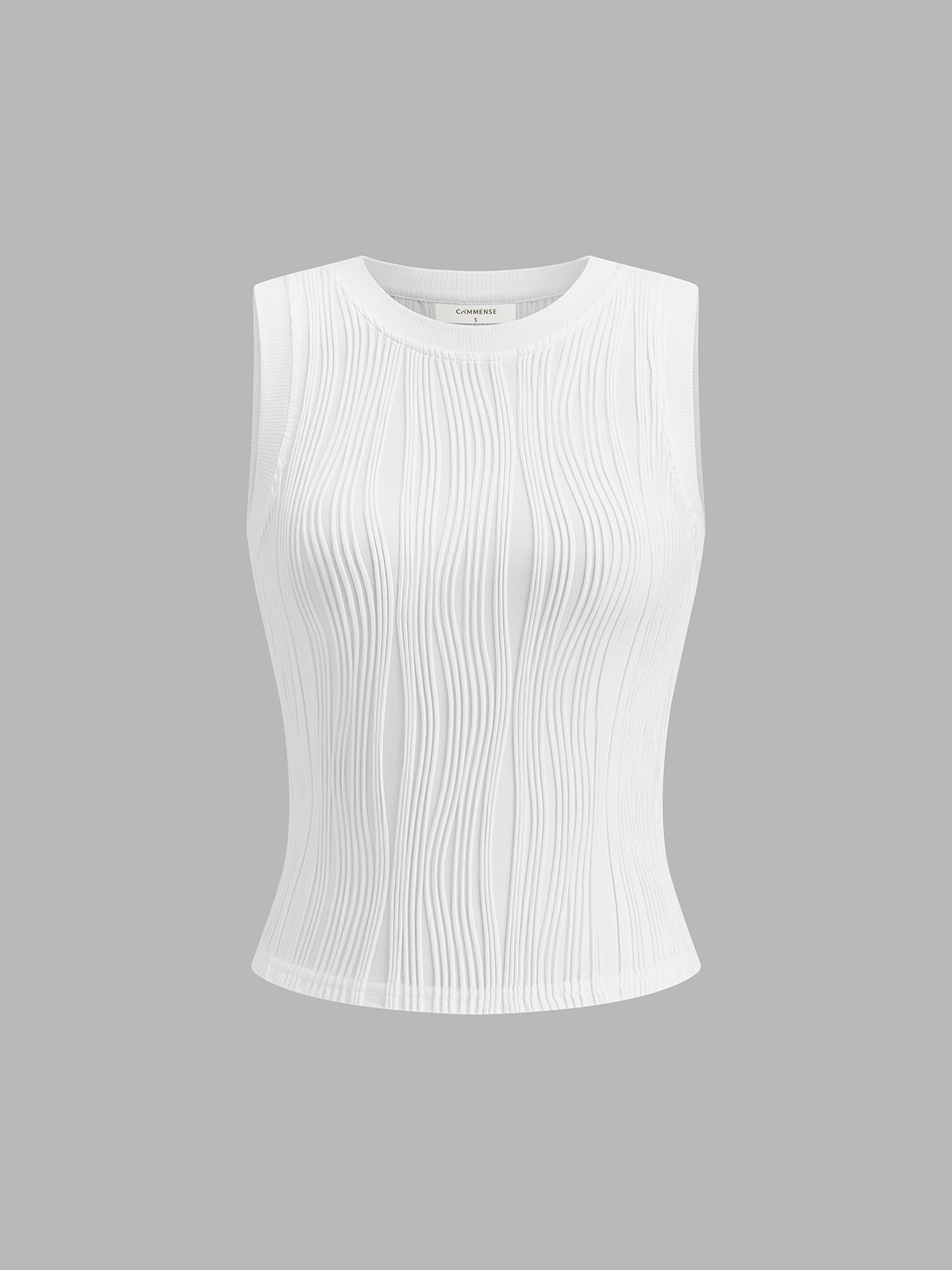 Sienna | Ribbed Slim Fit Summer Tank Top