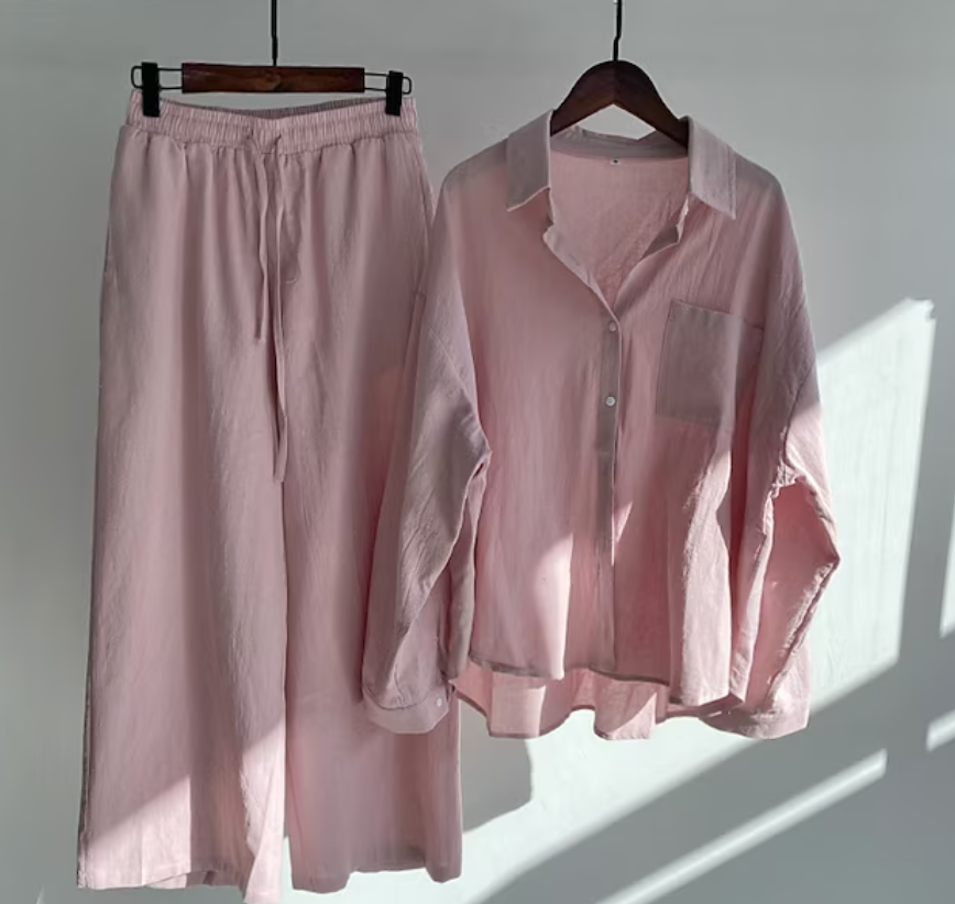 Charlotte | Women's Two-Piece Top and Pants Set