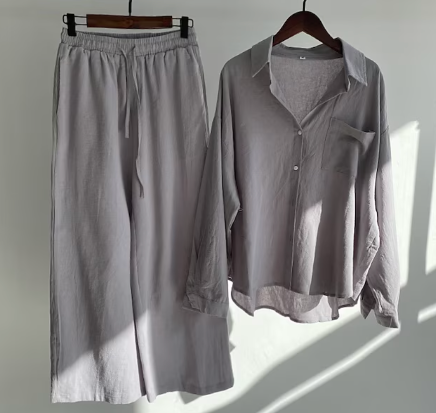 Charlotte | Women's Two-Piece Top and Pants Set