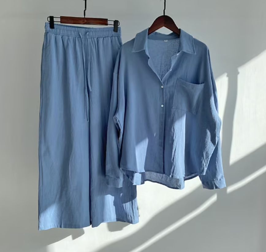 Charlotte | Women's Two-Piece Top and Pants Set