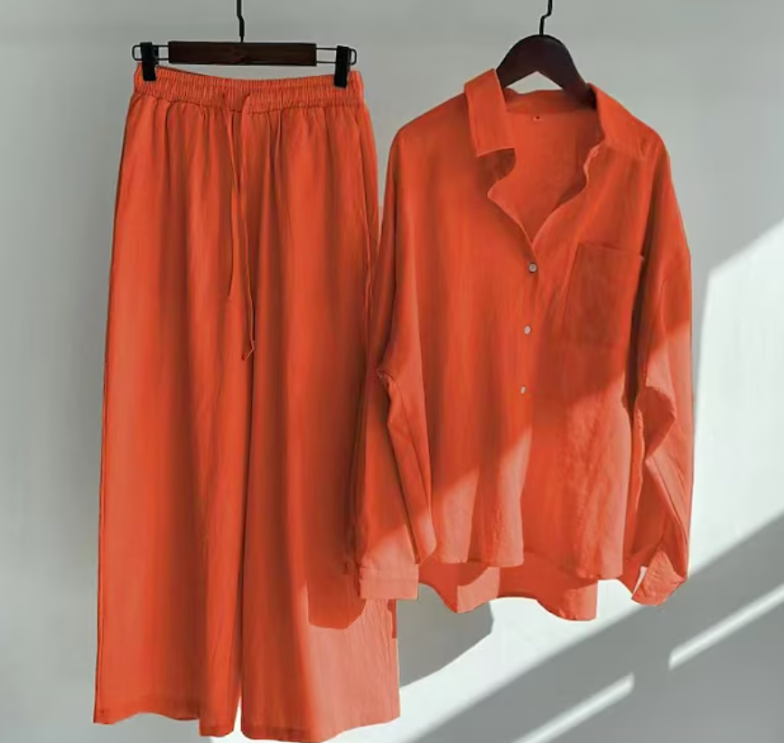 Charlotte | Women's Two-Piece Top and Pants Set