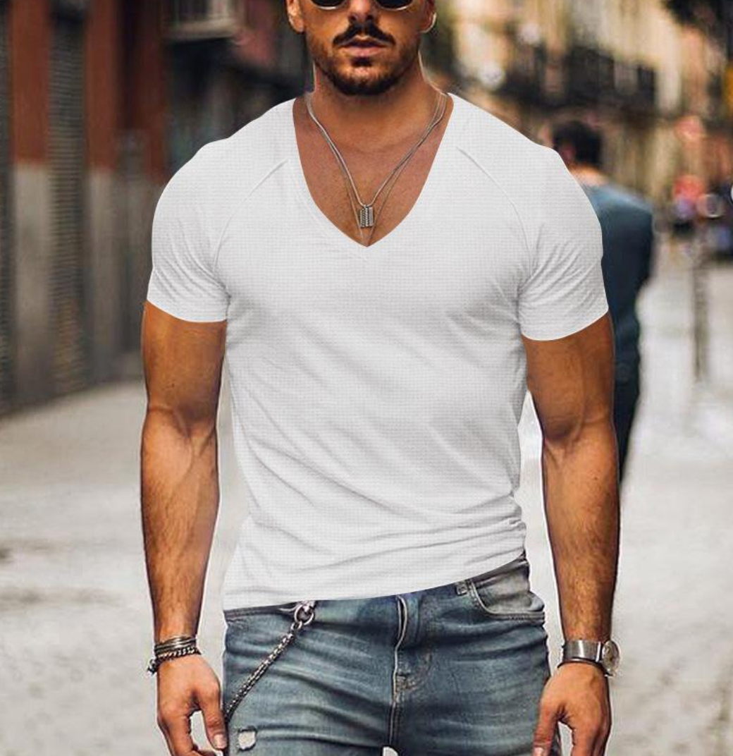 Charlie | Men's V-Neck T-Shirt