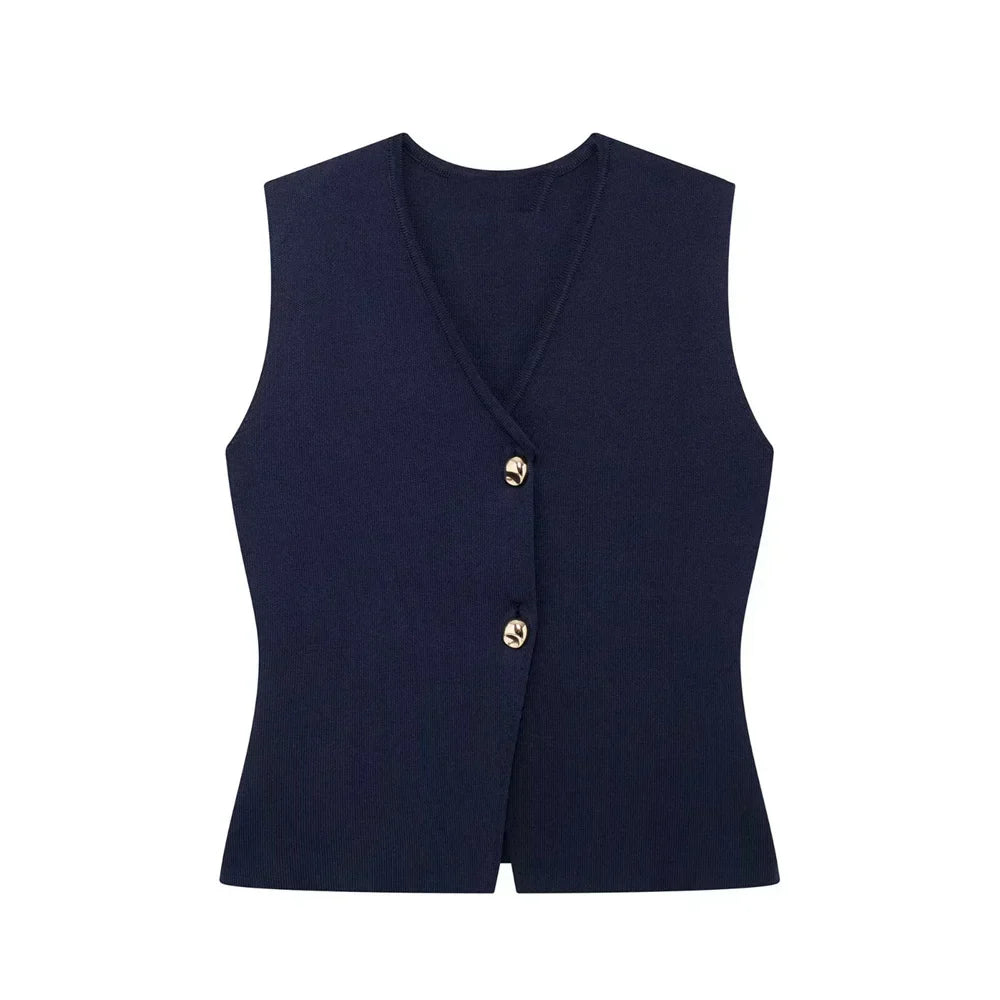 Zara | Sleeveless Vest Top for Women