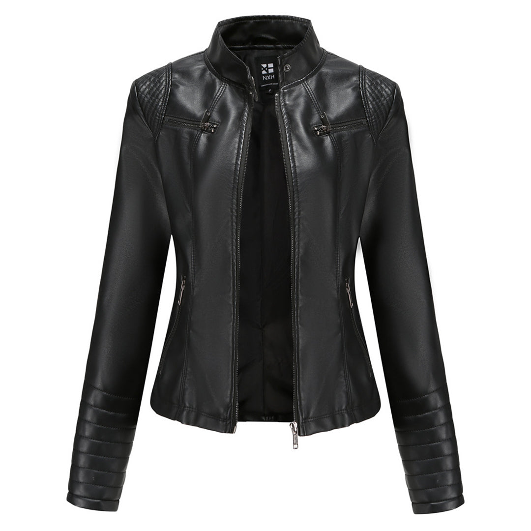 Stylish Genuine Leather Jacket – Versatile and Timeless