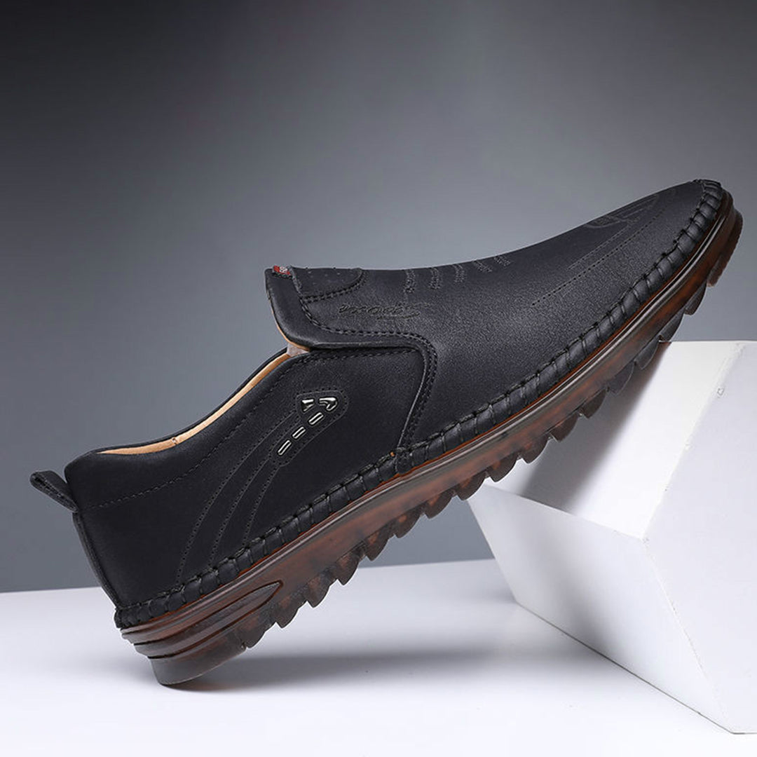 Arlo - orthopedic leather men's loafers