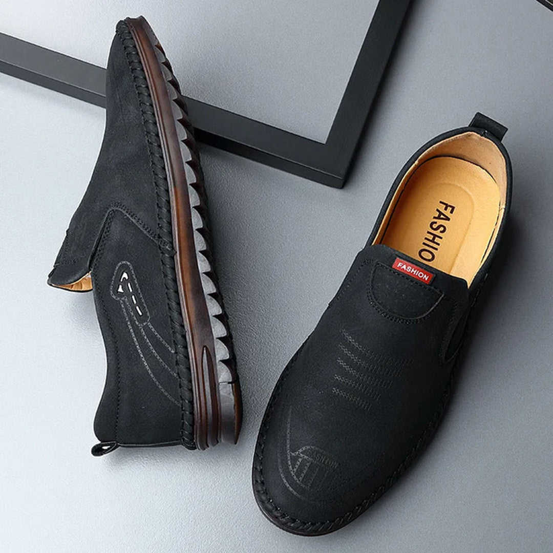 Arlo - orthopedic leather men's loafers