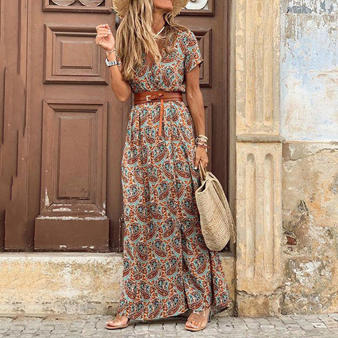 Flowy Boho Maxi Dress
