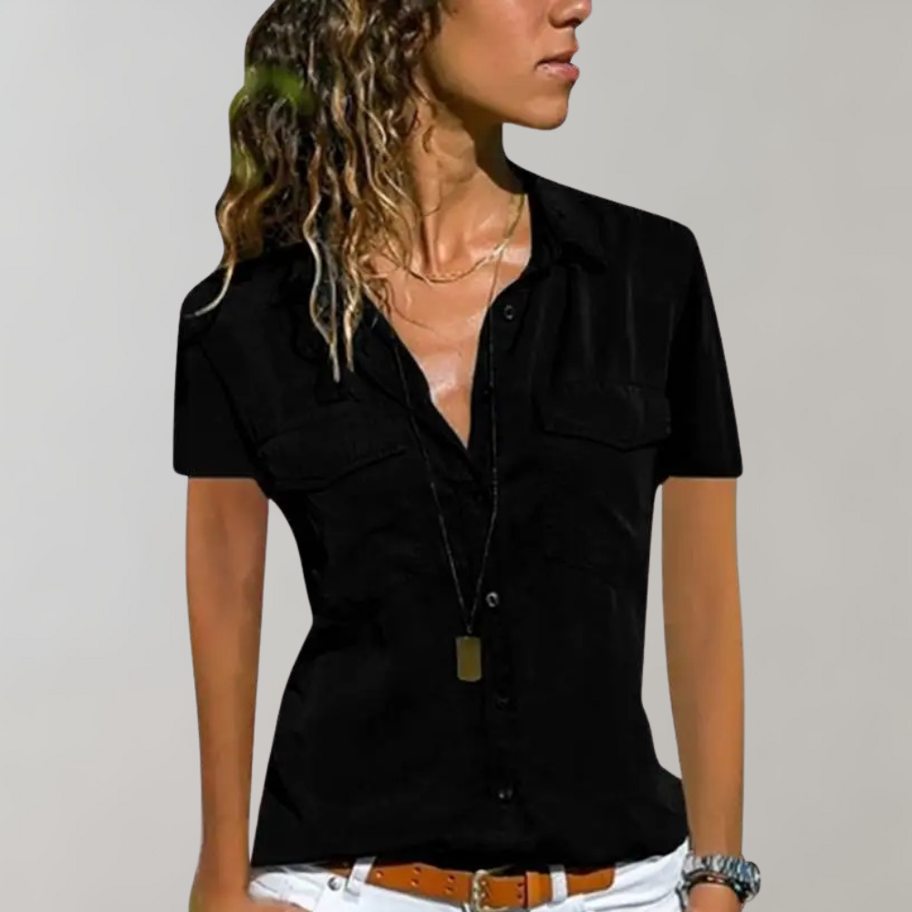 Maddison | Short Sleeve Women's Blouse