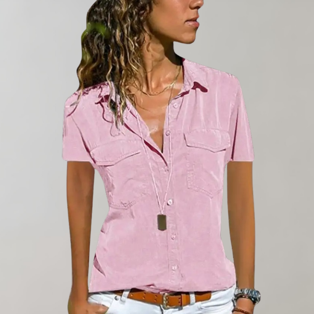 Maddison | Short Sleeve Women's Blouse