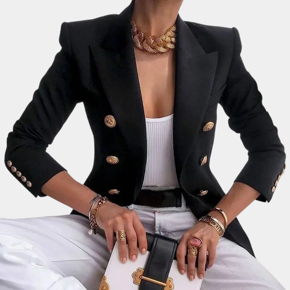 Gemma | Elegant Buttoned Up Blazer