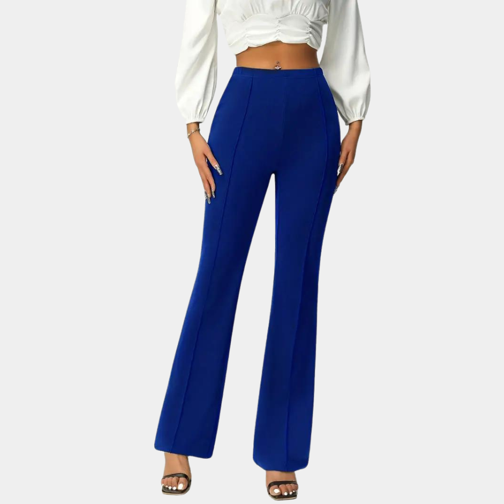 Chic and Stretchy Flared Pants
