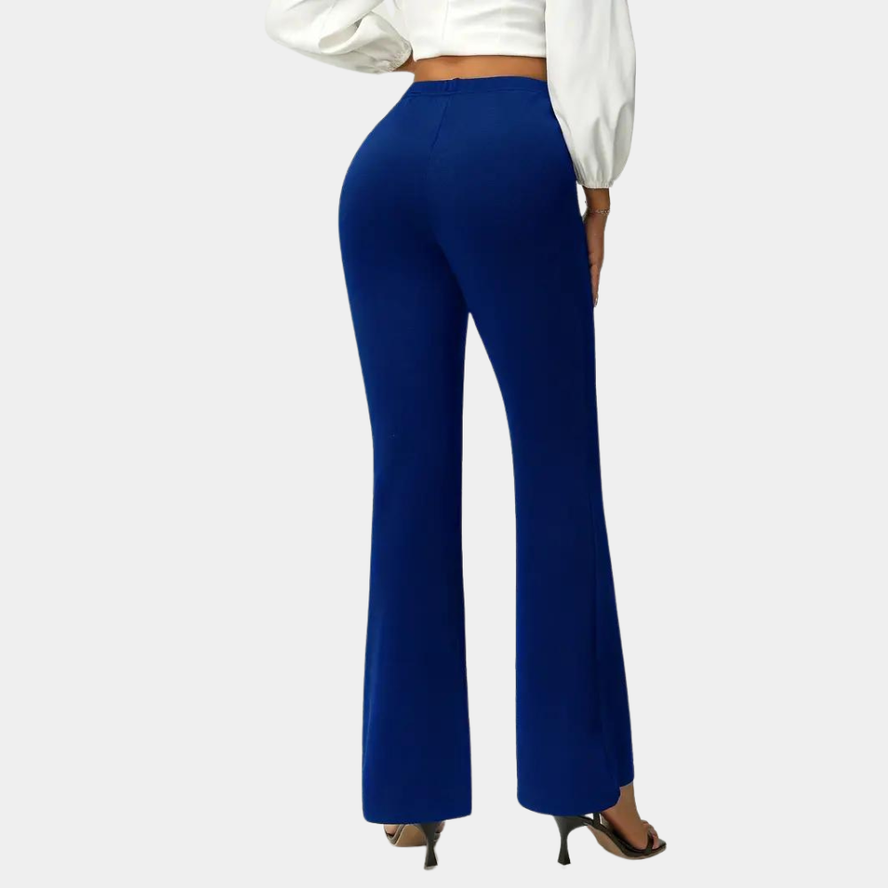 Chic and Stretchy Flared Pants