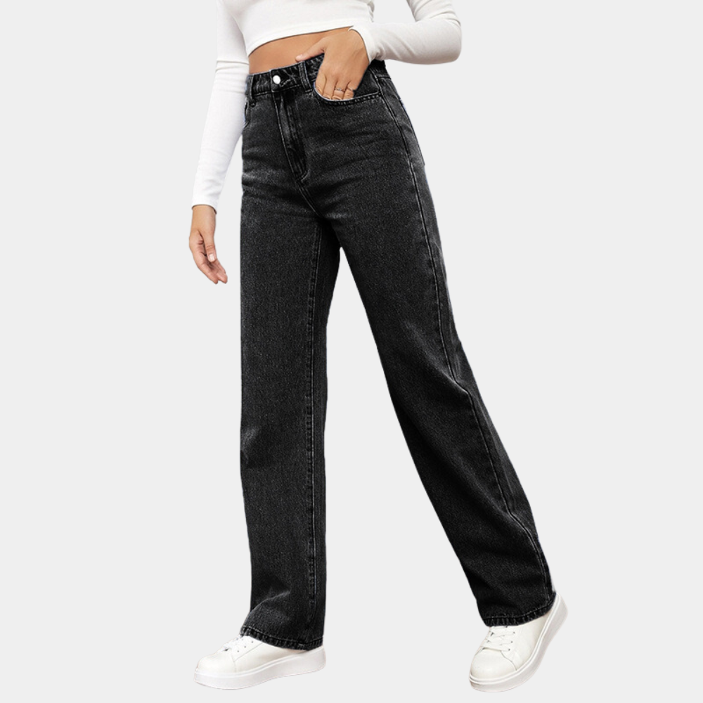Relaxed Fit Casual Baggy Jeans