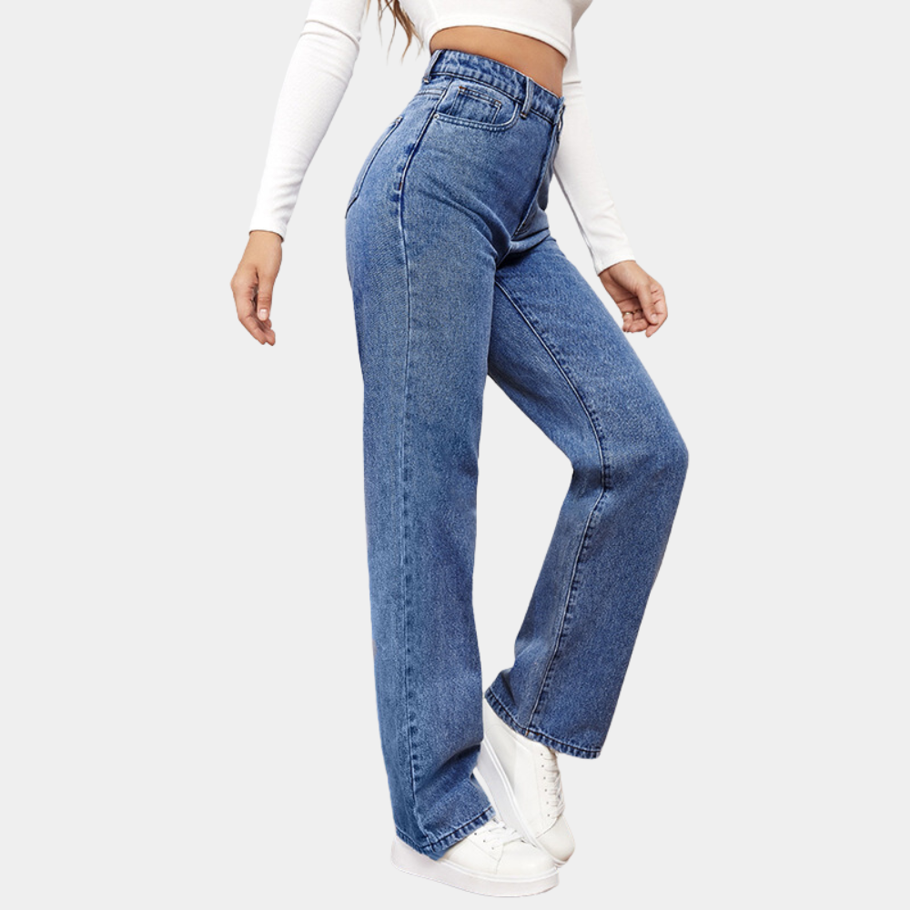 Relaxed Fit Casual Baggy Jeans