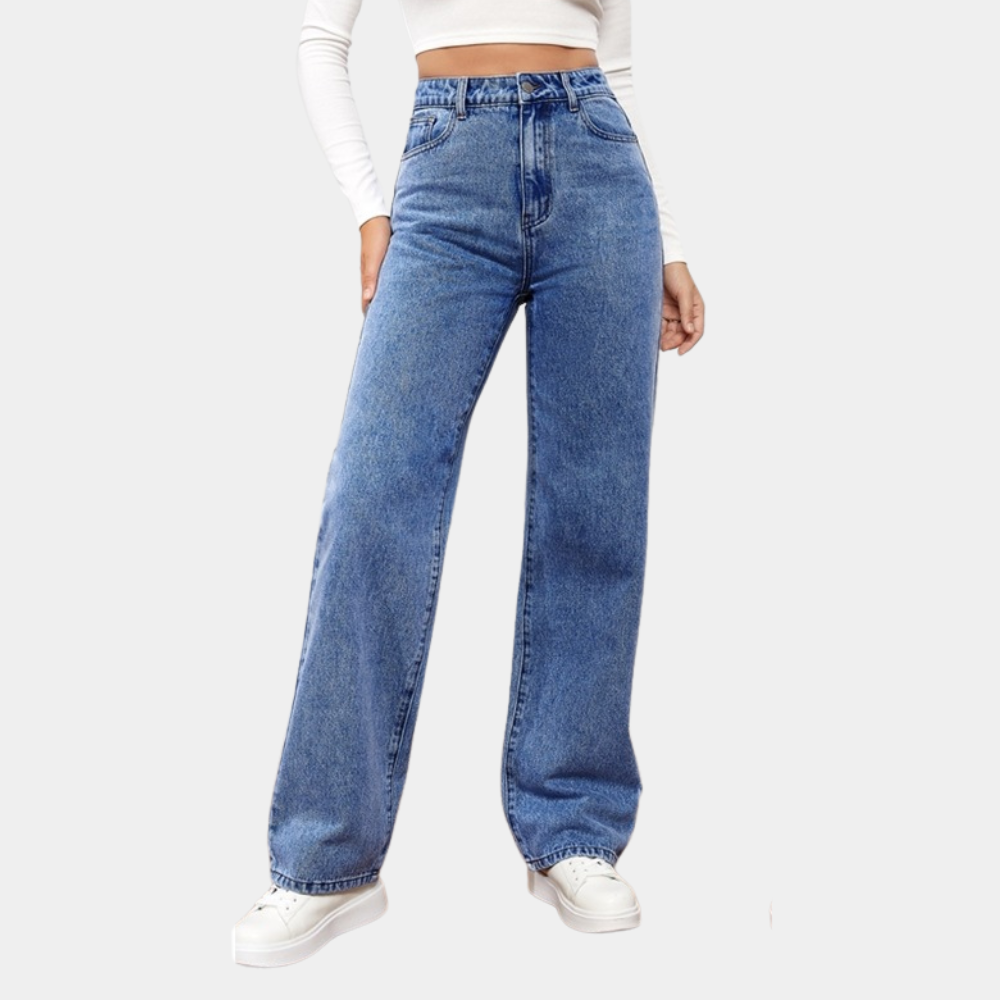 Relaxed Fit Casual Baggy Jeans