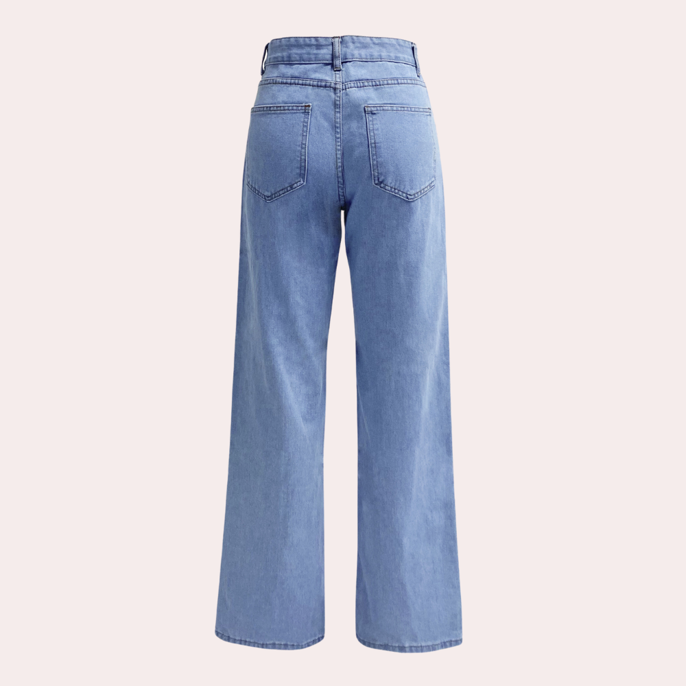 Relaxed Fit Casual Baggy Jeans