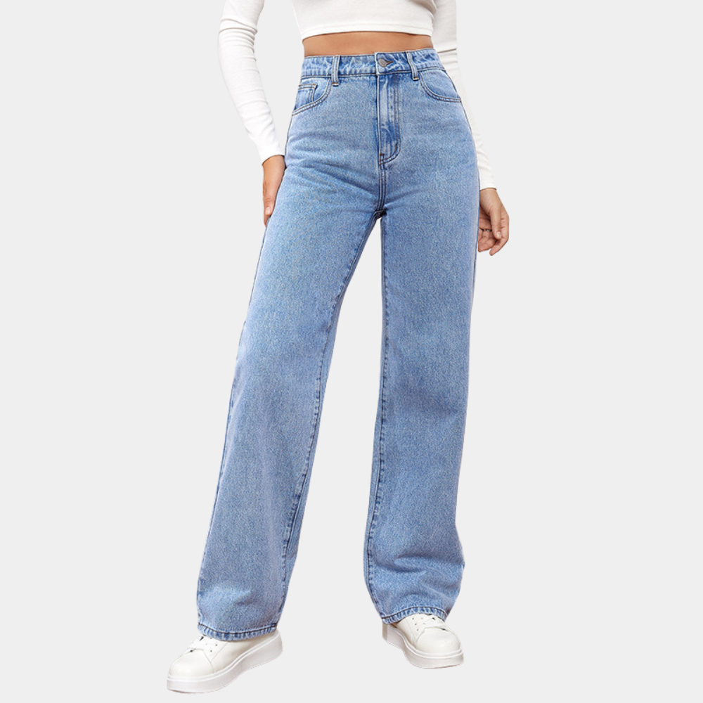 Relaxed Fit Casual Baggy Jeans