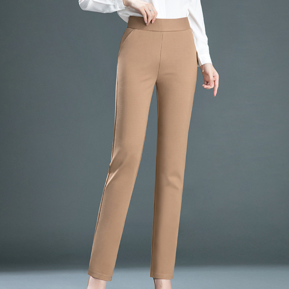 Fashionable Straight-Leg Women's Pants