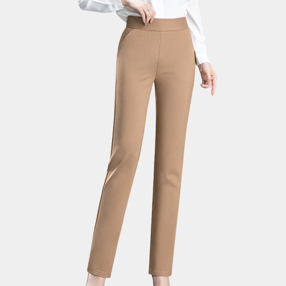 Fashionable Straight-Leg Women's Pants